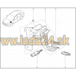 Obloženie brzdového a spojkového pedálu