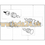 Homokinetický kĺb vnútorný - opravná sada