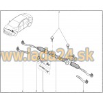 Spojovacia tyč riadenia