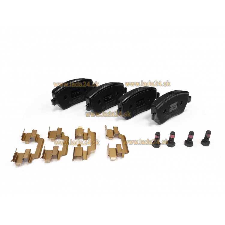 Brzdové doštičky predné