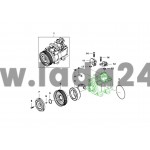 Cievka magnetickej spojky kompresora klimatizácie