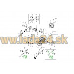 Gufero, simering zadného diferenciálu 