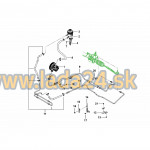 Hadica vysokotlaková hydraulického posilňovača riadenia
