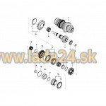 Hriadeľ prevodovky kompletná