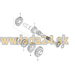 Ložisko hriadeľa prevodovky